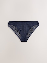 أزرق داكن/أخضر - حزمة من 2 سراويل تحتية دانتيل - صورة 7 من 10