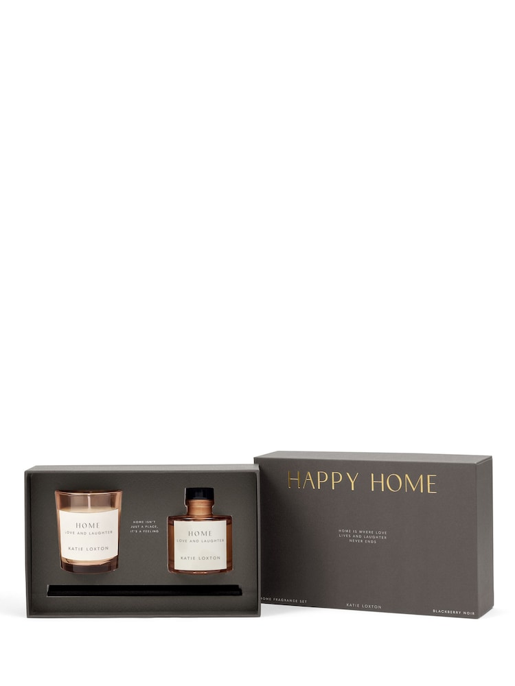 Katie Loxton Blackberry Noir Happy Home Gift Set - Image 1 of 4 Katie Loxton Blackberry Noir Happy Home Gift Set - Image 1 of 4