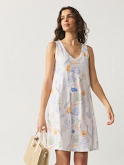 プリント入り - Sleeveless V-Neck Slouch Dresses 2 Pack - 画像 6 / 9
