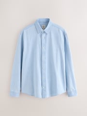 صباغة تبييض - Denim Pocket Long Sleeve Shirt - صورة 6 من 8