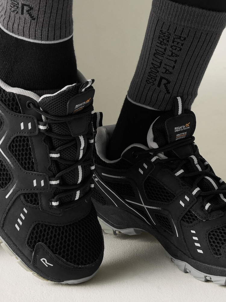 Regatta Black Vendeavour Waterproof Shoes - Image 2 of 4