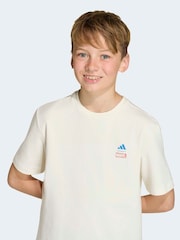 adidas White Marvel Avengers Graphic T-Shirt - Image 4 of 5