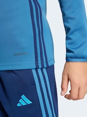 adidas Blue Tiro 25 Essentials Kids Training Top - Image 5 of 6
