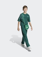 adidas Originals Green Blocked Logo Oversized T-Shirt - Image 3 of 6