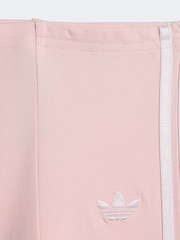 adidas Originals Pink Frill T-Shirt and Cycling Leggings Infant Set - Image 8 of 8