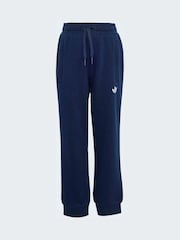 أزرق فاتح - طقم من سويت شيرت واسع بشعار الوريقات الثلاثة للأطفال الصغار من adidas Originals - صورة 9 من 10