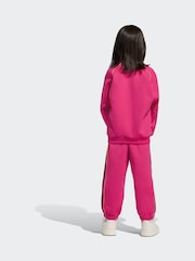adidas Originals Pink Oversized Little Kids Tracksuit Set - Image 2 of 8