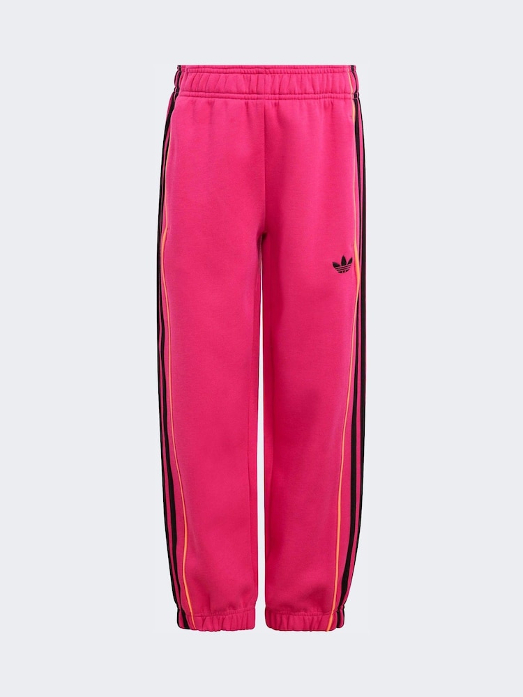 adidas Originals Pink Oversized Little Kids Tracksuit Set - Image 8 of 8