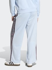 adidas Originals Blue Firebird Wide Leg Trousers - Image 2 of 6