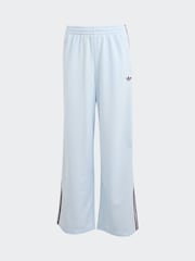 adidas Originals Blue Firebird Wide Leg Trousers - Image 6 of 6