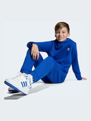 adidas Originals Blue Fleece Joggers Kids - Image 1 of 6