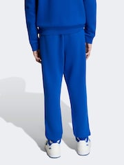 adidas Originals Blue Fleece Joggers Kids - Image 3 of 6