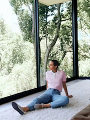 Bleach Blue Authentic High Rise City Straight Leg Jeans - Image 2 of 9