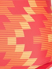 adidas Red Printed Swimsuit - Image 4 of 5