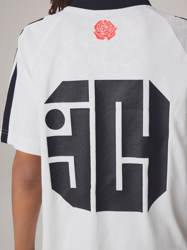 adidas White Lamine Yamal Training Jersey - Image 5 of 5 adidas White Lamine Yamal Training Jersey - Image 5 of 5