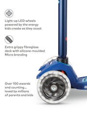 Micro Scooters Navy LED Maxi Deluxe Scooter - Image 5 of 5