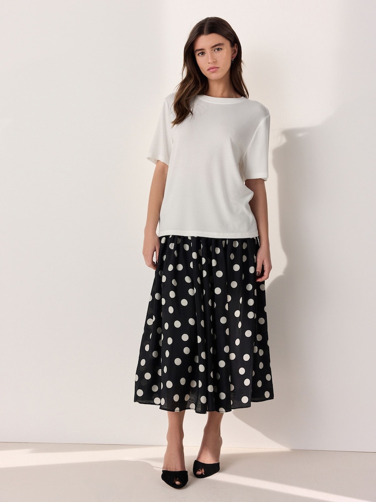 White Tabitha Simmons Short Sleeve T-Shirt - Image 2 of 5