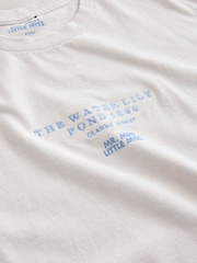 Ecru Short Sleeve Oversized T-Shirt - Image 3 of 4