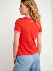 Red Havana Graphic Short Sleeve T-Shirt - Image 3 of 8