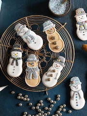 Biscuiteers DIY Snowman Biscuit Tin - Image 1 of 2