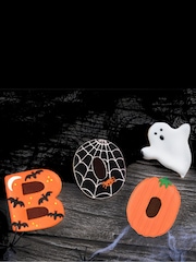 Biscuiteers Hand-Iced Boo Letterbox Biscuits - Image 1 of 2
