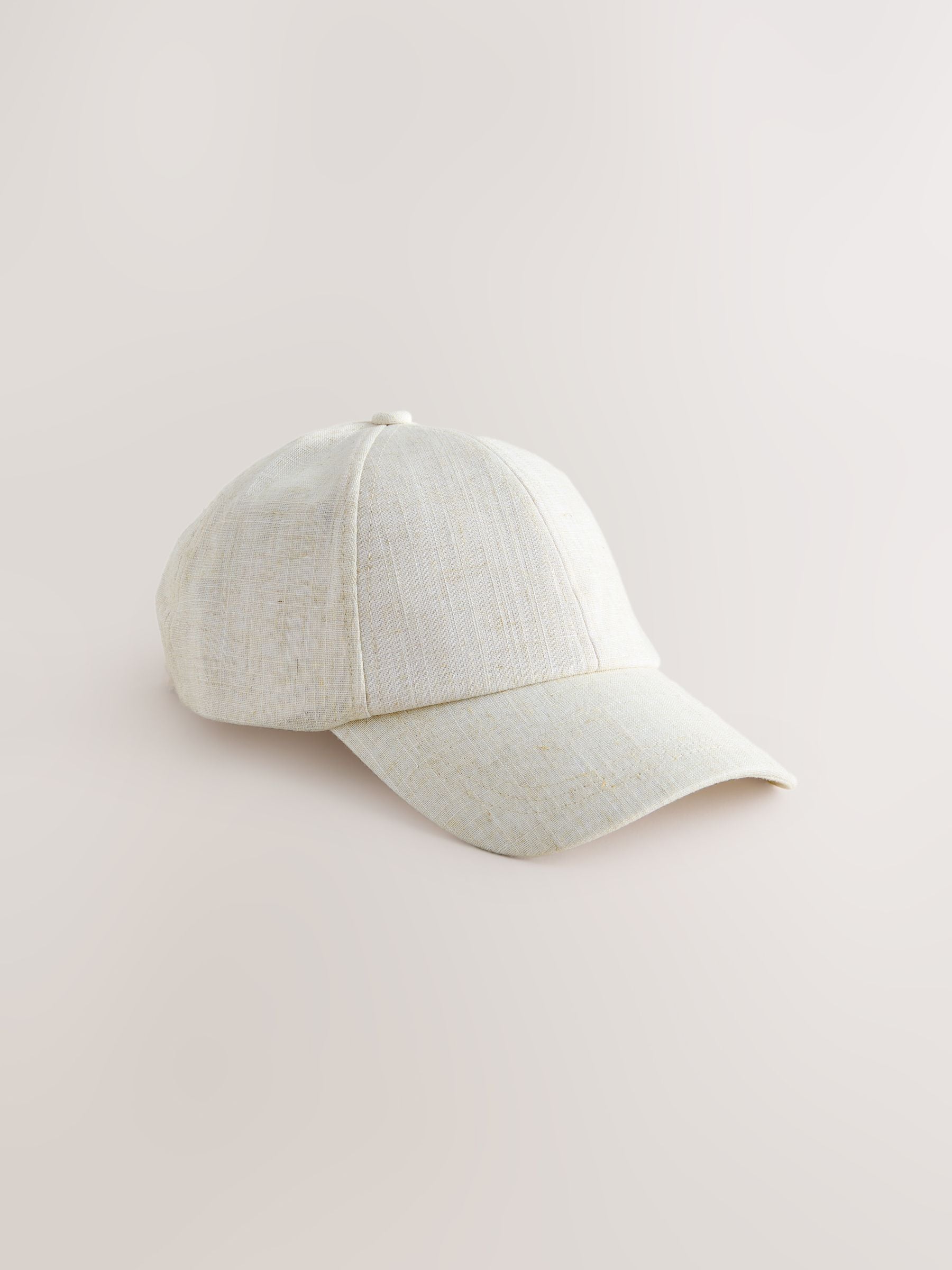 Buy Natural Linen Blend Cap from Next Canada