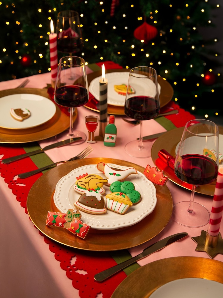 Biscuiteers Hand-Iced Christmas Feast Biscuit Tin - Image 1 of 2