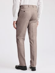 MOSS Natural Italian Tailored Fit Wool Cotton Trousers - Image 3 of 3