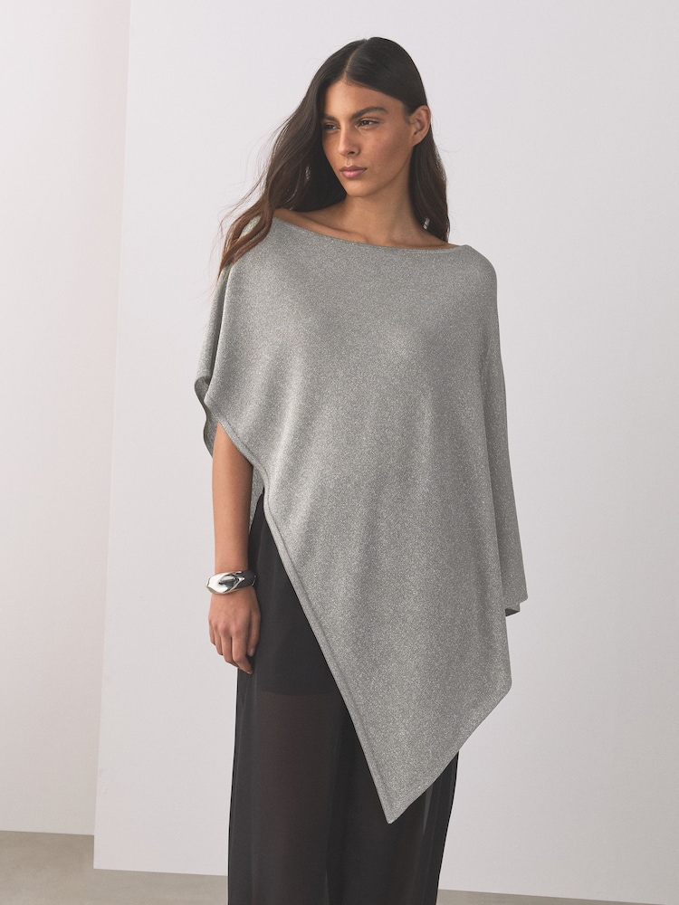 Mushroom Metallic - Lightweight Poncho - Obraz 2 z 7