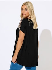 Top Yours Curve Animal Sheer Yoke - Imagem 2 de 5