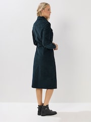 Long Tall Sally Green Cord Shirt Dress - Image 2 of 5