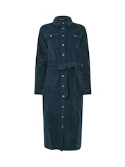 Long Tall Sally Green Cord Shirt Dress - Image 5 of 5