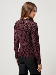 M&Co Coloured Animal Devore Top - Slika 2 iz 5