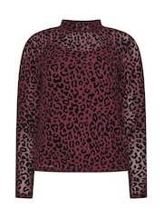 M&Co Coloured Animal Devore Top - Slika 5 iz 5