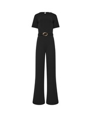 Long Tall Sally Black Belted Jumpsuit - Image 5 of 5