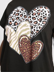 Top Yours Curve com logotipo triplo de Heart - Imagem 5 de 5