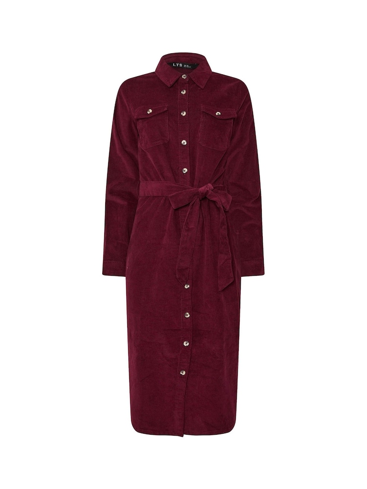 Long Tall Sally Purple Cord Shirt Dress - Image 5 of 5 Long Tall Sally Purple Cord Shirt Dress - Image 5 of 5