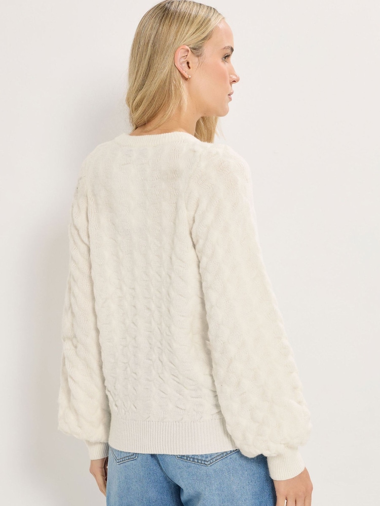 Long Tall Sally Textured Detail Cardigan - Imagen 2 de 5