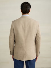 Stone Regular Fit Smart Textured Blazer - Image 3 of 9