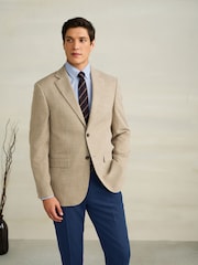 Stone Regular Fit Smart Textured Blazer - Image 4 of 9