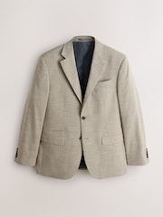 Stone Regular Fit Smart Textured Blazer - Image 5 of 9