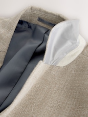 Stone Regular Fit Smart Textured Blazer - Image 8 of 9