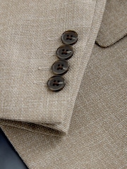 Stone Regular Fit Smart Textured Blazer - Image 9 of 9