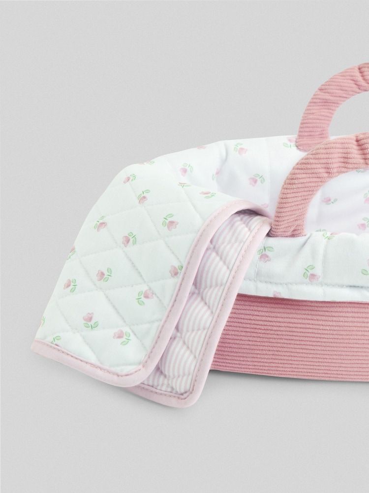 JoJo Maman Bébé Personalised Baby Doll Carry Cot - Image 2 of 5