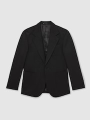 Reiss Black Waltz Reiss | Royal Ballet Notch Blazer - Image 2 of 8
