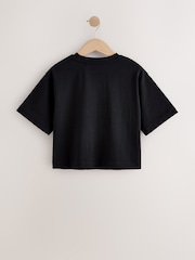 Schwarz - Oversized Heavyweight Boxy T-Shirt (3-16yrs) - Bild 6 von 8