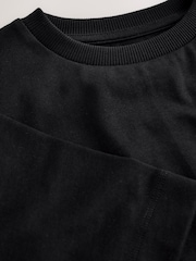 Schwarz - Oversized Heavyweight Boxy T-Shirt (3-16yrs) - Bild 7 von 8