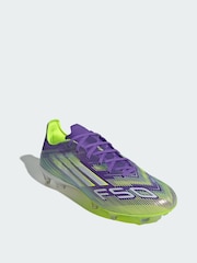 adidas Purple F50 Pro Firm Ground Boots - Image 1 of 4