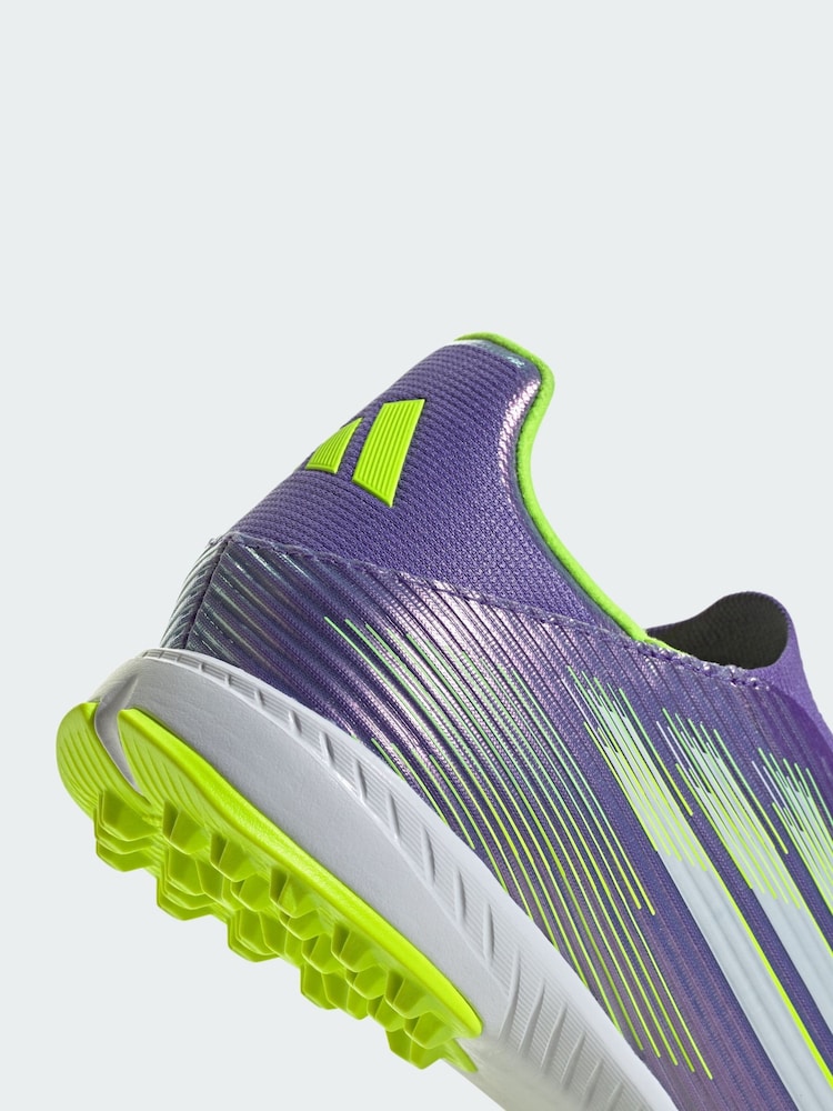 adidas Purple F50 League Laceless Turf Boots - Image 4 of 4