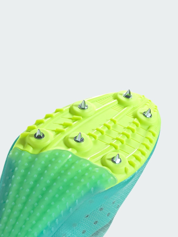 adidas Green Adizero Sprintstar Shoes - Image 4 of 4